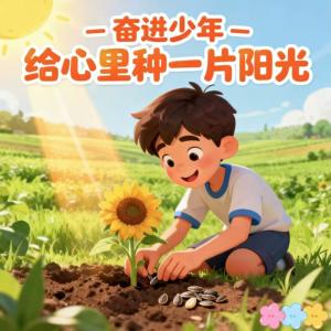 奋进少年--给心里种一片阳光